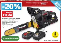 Kaufland Drujbă benzină 2,2 kW (3,0 CP) Ofertă