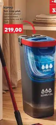 Kaufland H2PRO Set mop plat Ofertă
