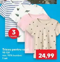 Kaufland Tricou pentru copii Ofertă