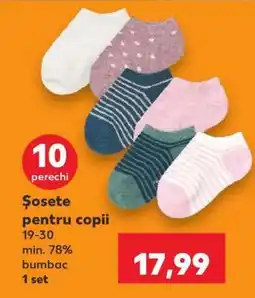 Kaufland Șosete pentru copii Ofertă