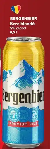 Kaufland Bergenbier bere blondă Ofertă