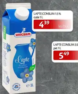 Unicarm Unicarm lapte de consum semidegresat Ofertă