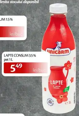 Unicarm Unicarm lapte de consum integral Ofertă