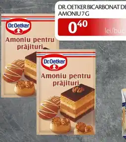 Unicarm Dr.Oetker amoniu pentru prăjituri Ofertă