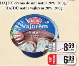 CBA Hajdú vajkrem natúr Ofertă