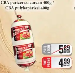 CBA Parizer cu curcan Ofertă