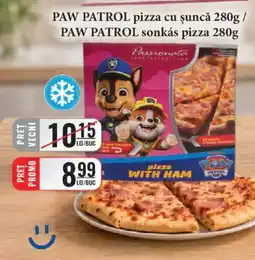 CBA PAW PATROL pizza cu șuncă Ofertă