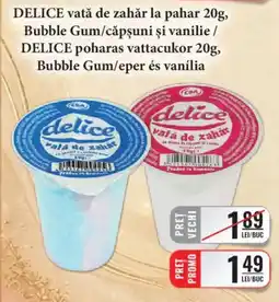 CBA Delice vată de zahăr la pahar Ofertă