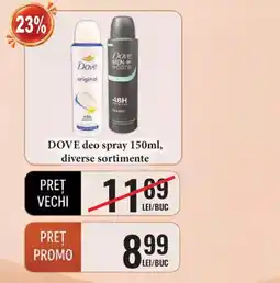 CBA Dove deo spray Ofertă