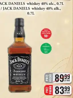 CBA jack daniels whiskey Ofertă
