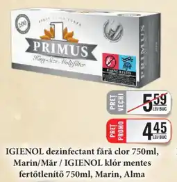 CBA Igienol dezinfecant fara clor Ofertă