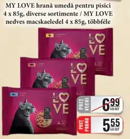 CBA My love hrană umedă pentru pisici Ofertă