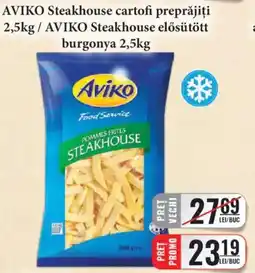 CBA Aviko steakhouse cartofi preprăjiți Ofertă