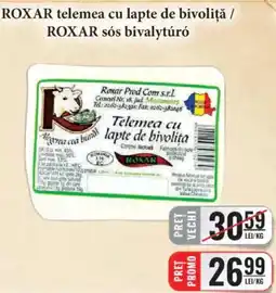 CBA Roxar telemea cu lapte de bivoliță Ofertă