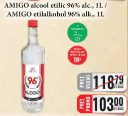 CBA Amigo alcool etilic 96% alc. Ofertă