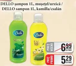 CBA Dello şampon 1L, muşteţel/urzică / Dello şampon 1L, kamilla/csalán Ofertă