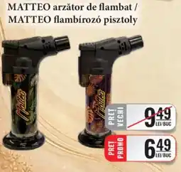 CBA Matteo arzător de flambat Ofertă
