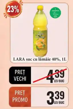 CBA Lara suc cu lămâie 40% Ofertă