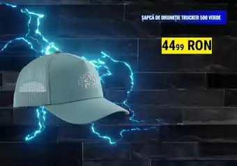 Drumeție șapcă trucker 500 verde