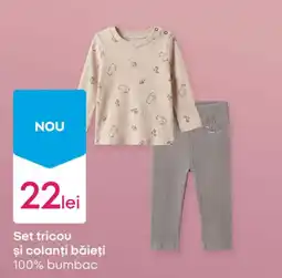 Pepco Set tricou și colanți băieți Ofertă