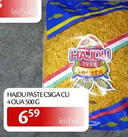 Unicarm Hajdu paste csiga cu 4oua Ofertă