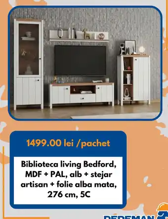 Bedford biblioteca living