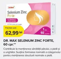 Dr.Max Dr.Max selenium zinc forte Ofertă