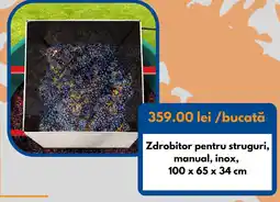 Dedeman Zdrobitor pentru struguri Ofertă