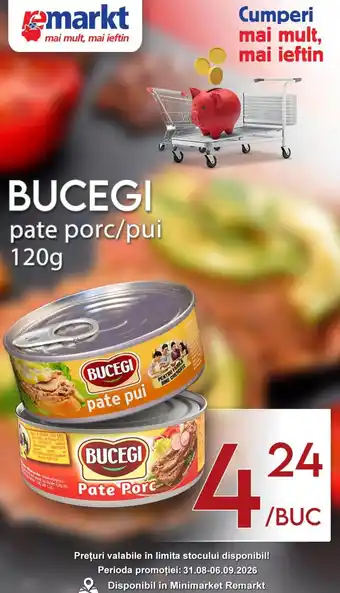 Bucegi pate porc/pui