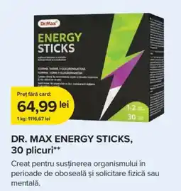 Dr.Max Dr. Max energy sticks Ofertă