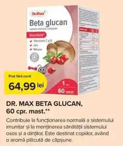 Dr.Max Dr. Max beta glucan Ofertă