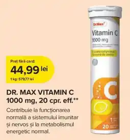 Dr.Max Dr. Max vitamin c 1000 mg Ofertă