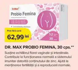 Dr.Max Dr. Max probio femina Ofertă