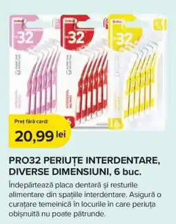 Dr.Max Pro32 periute interdentare Ofertă