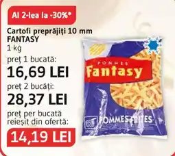 Supeco Fantasy cartofi preprăjiți 10 mm Ofertă