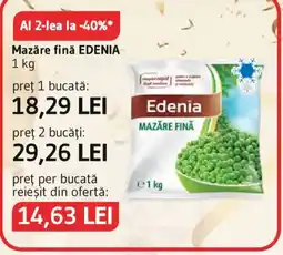 Supeco Edenia mazăre fină Ofertă