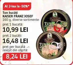 Supeco Kaiser Franz Josef Ton bucăți Ofertă