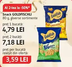 Supeco Goldfish snack Ofertă