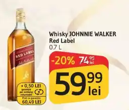 Supeco Whisky Johnnie Walker Red Label Ofertă