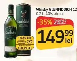 Supeco Whisky Glenfiddich 12 Ofertă