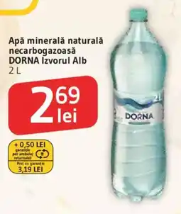 Supeco Dorna apă minerală naturală necarbogazoasă izvorul alb Ofertă