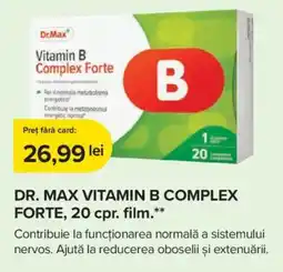 Dr.Max Dr.Max vitamin b complex forte Ofertă