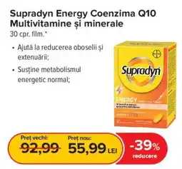 Dr.Max Supradyn Energy Coenzima Q10 Ofertă