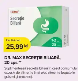 Dr.Max Dr.Max Secreție Biliară Ofertă