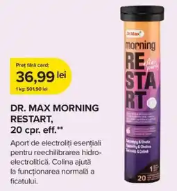 Dr.Max Dr Max morning restart Ofertă