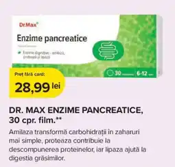 Dr.Max Dr.Max enzyme pancreatice Ofertă