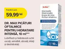 Dr.Max Dr. Max picături oftalmice pentru hidratare intensă Ofertă