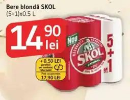 Supeco Skol bere blondă Ofertă