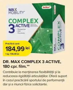 Dr.Max Dr. Max Complex 3 Active Ofertă