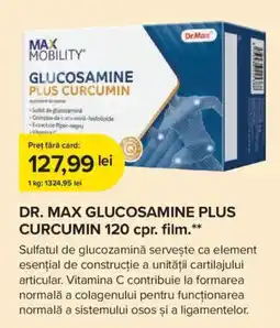 Dr.Max Dr.Max glucosamine plus curcumin Ofertă
